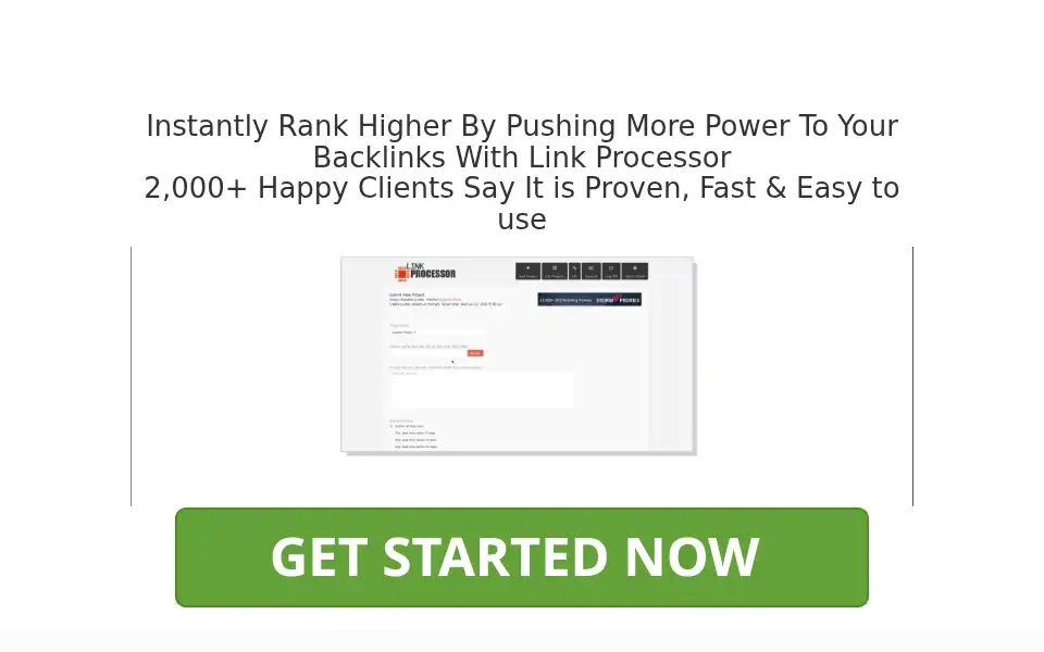Screenshot of linkprocessor.com