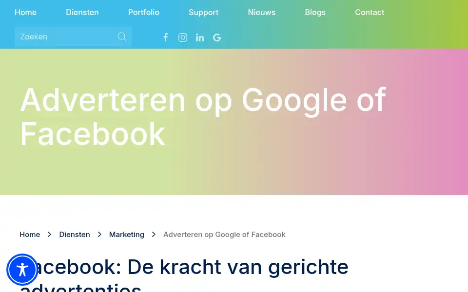 Screenshot of linqxx.nl