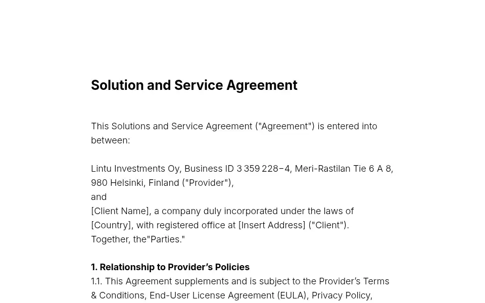 Screenshot of lintu.finance