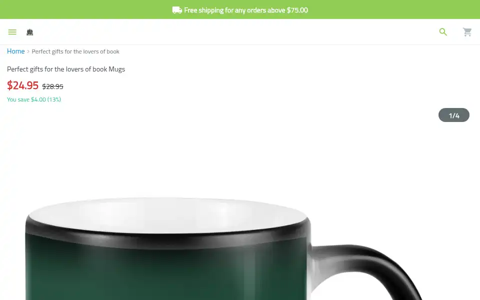Screenshot of lionteeprint.com