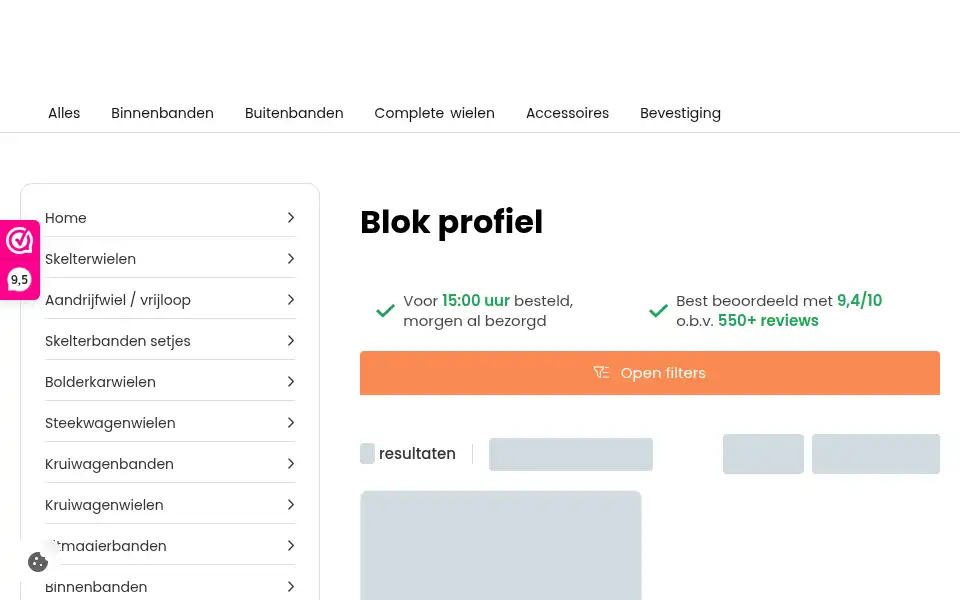 Screenshot of lip.nl