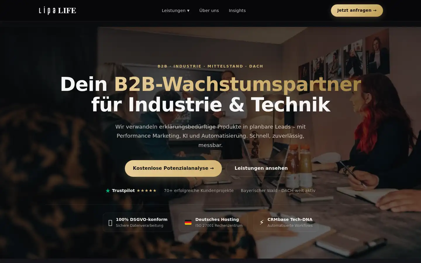 Screenshot of lipalife.de