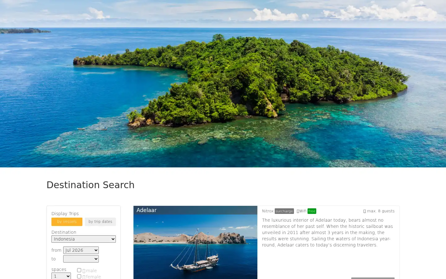 Screenshot of liquiddivingadventures.com