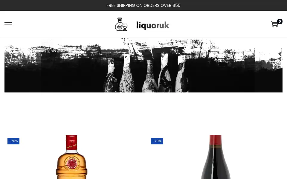 Screenshot of liquoruk.com