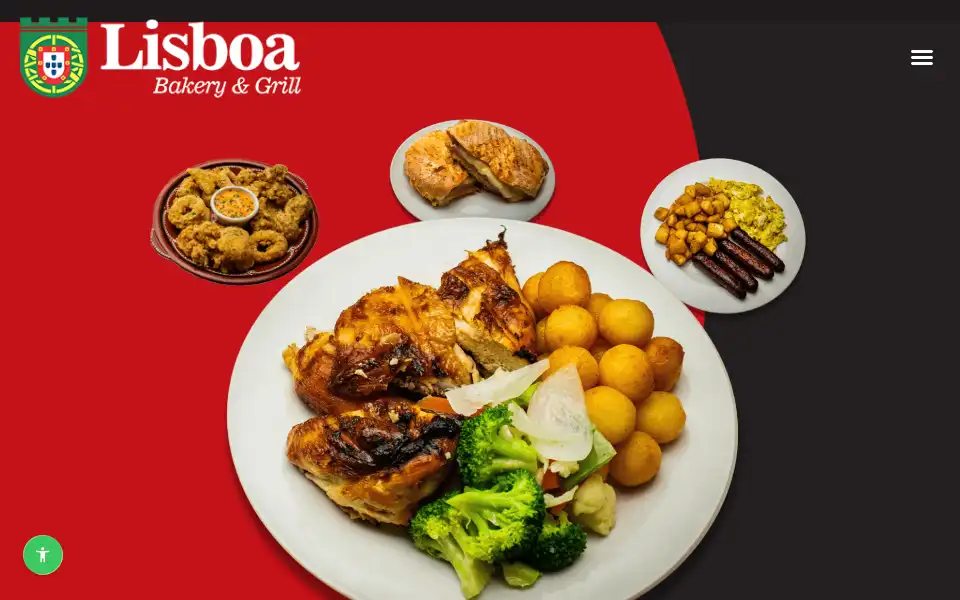 Screenshot of lisboabakery.com