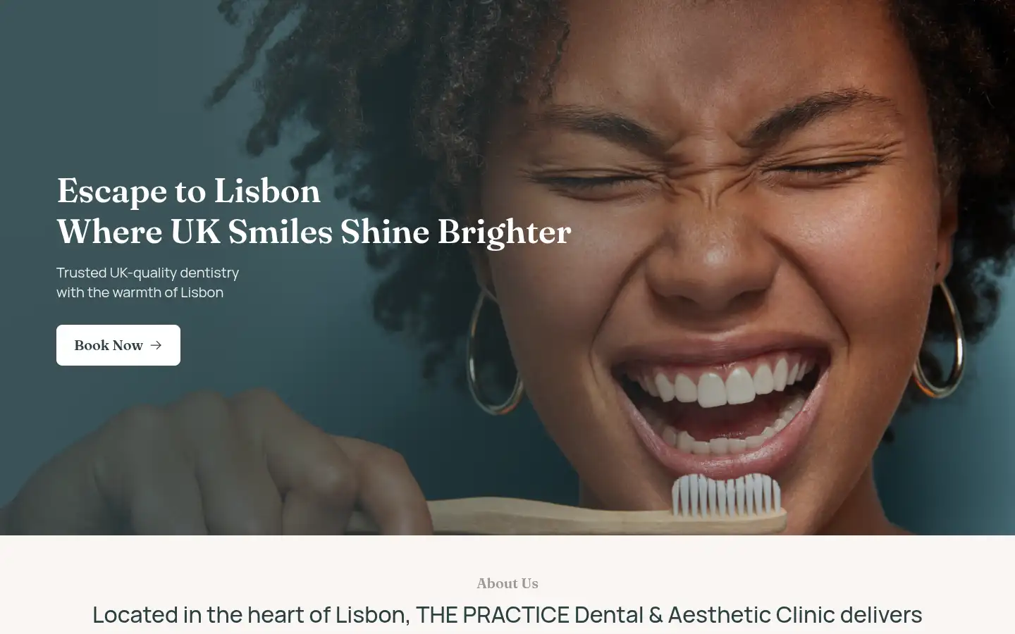 Screenshot of lisbonsmile.co.uk