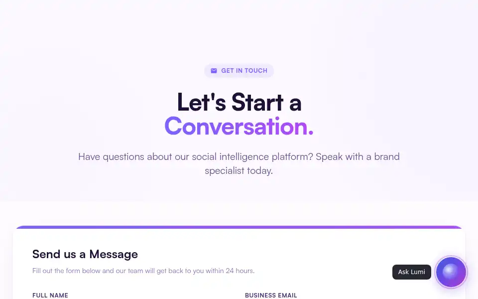 Screenshot of listeniqapp.com