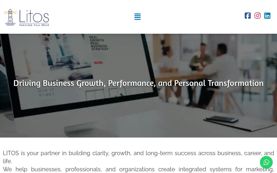Screenshot of litos.co.in