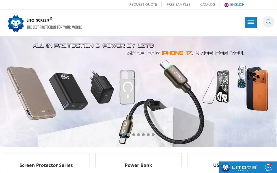 Screenshot of litoscreen.com