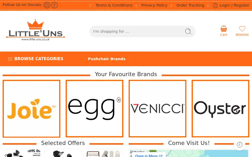 Screenshot of little-uns.co.uk