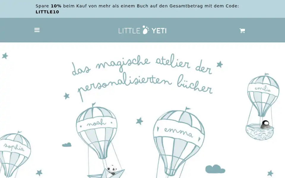 Screenshot of little-yeti.com