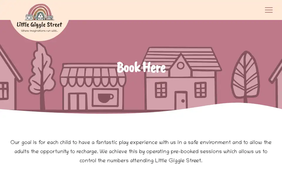 Screenshot of littlegigglestreet.co.uk