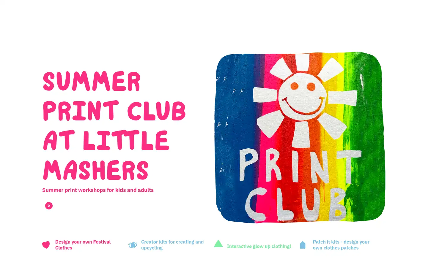 Screenshot of littlemashers.com