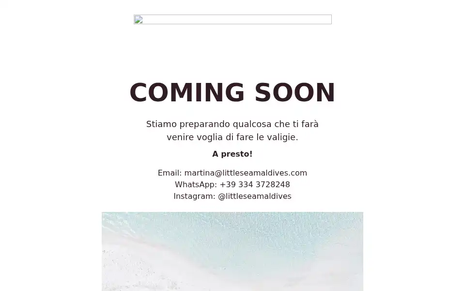 Screenshot of littleseamaldives.com
