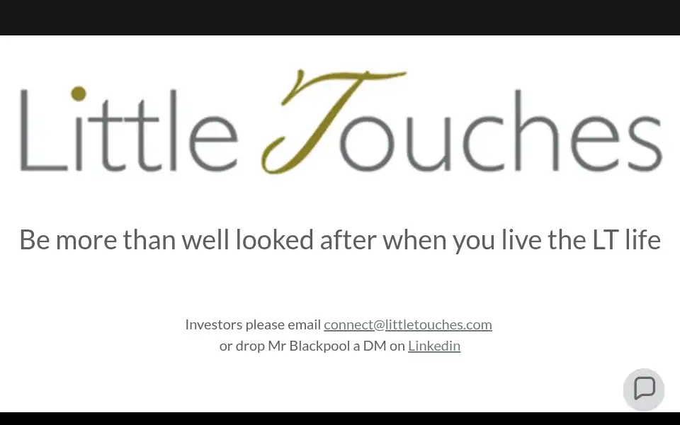 Screenshot of littletouches.com