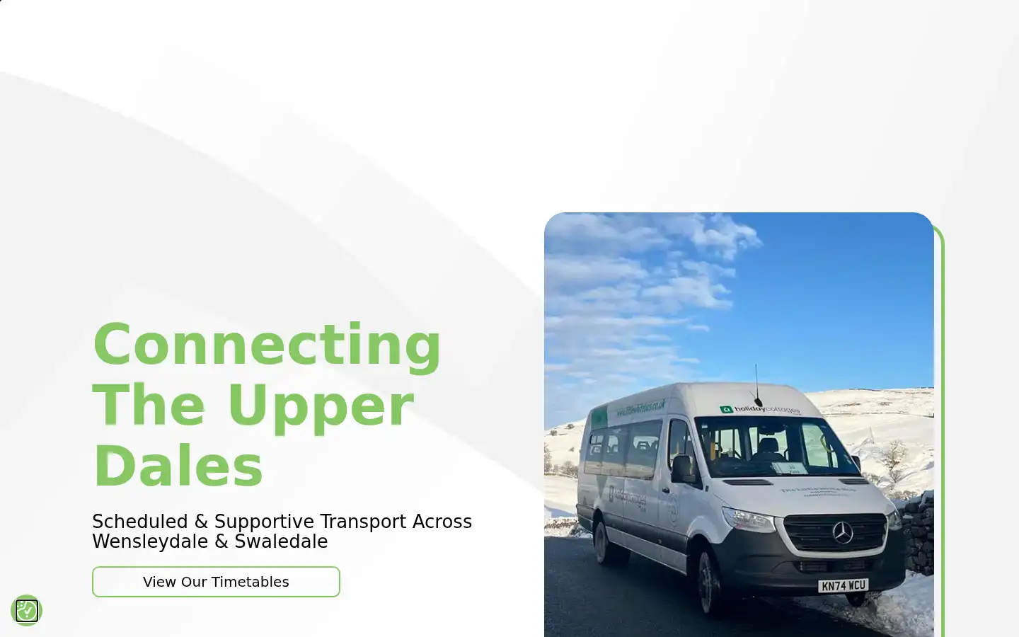 Screenshot of littlewhitebus.co.uk