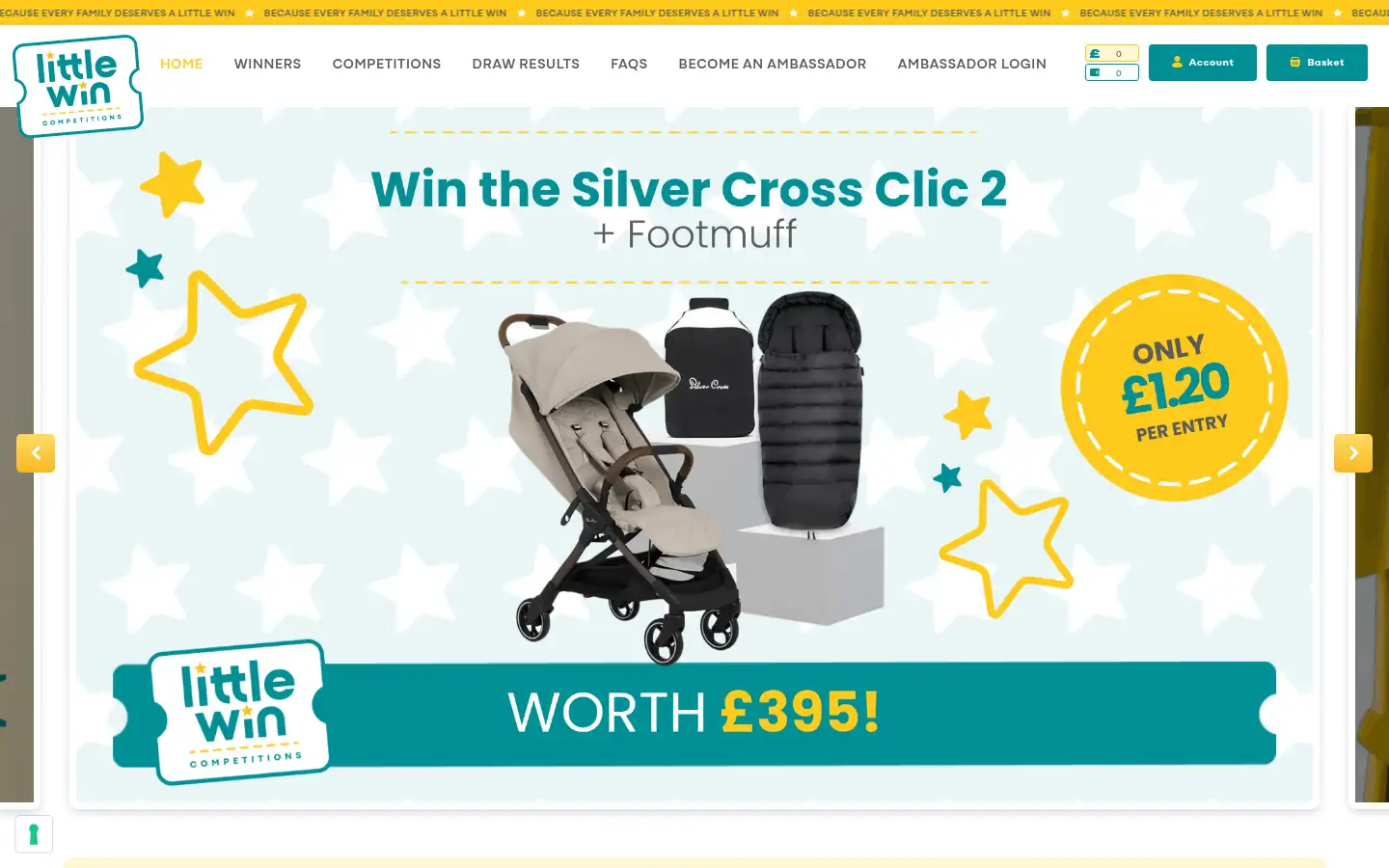 Screenshot of littlewin.co.uk