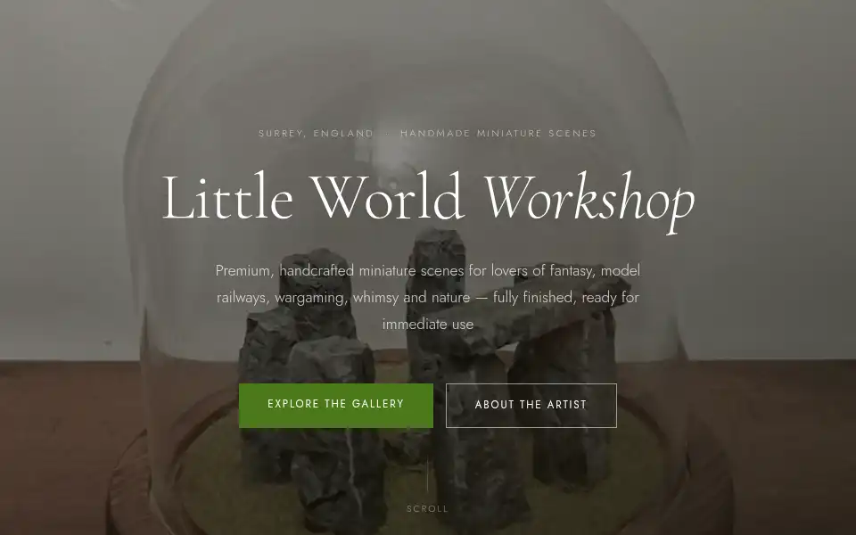 Screenshot of littleworldworkshop.co.uk
