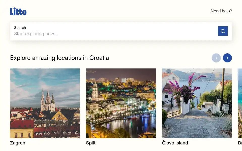 Screenshot of litto.co