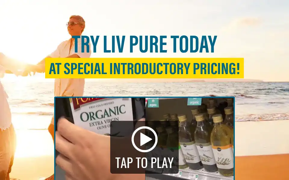 Screenshot of liv-pure.com
