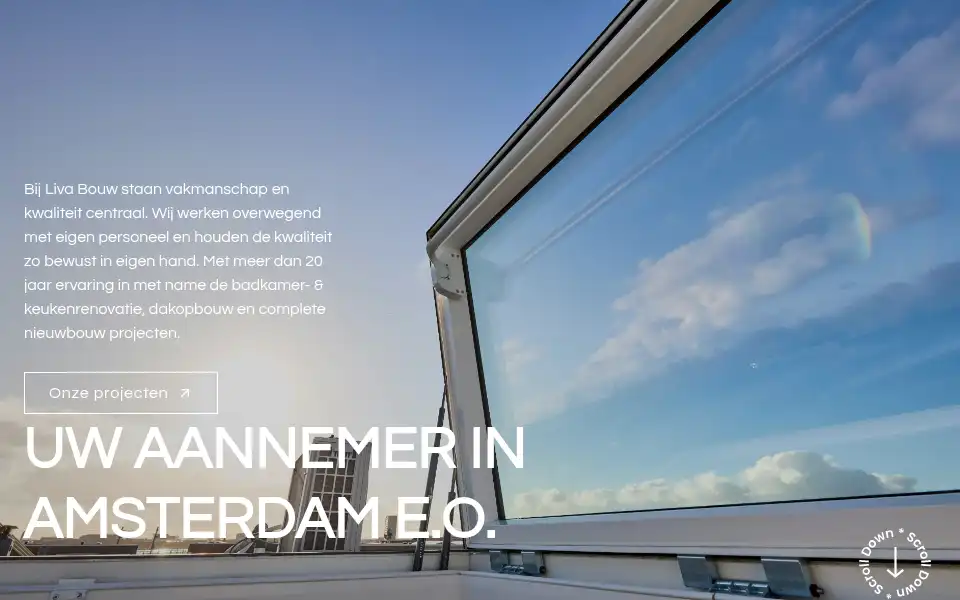 Screenshot of livabouw.nl