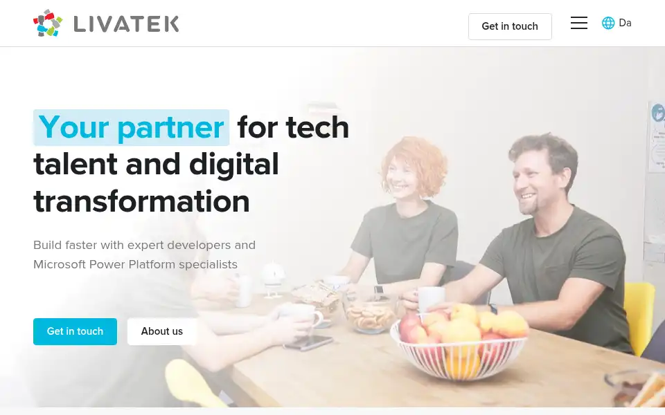 Screenshot of livatek.com