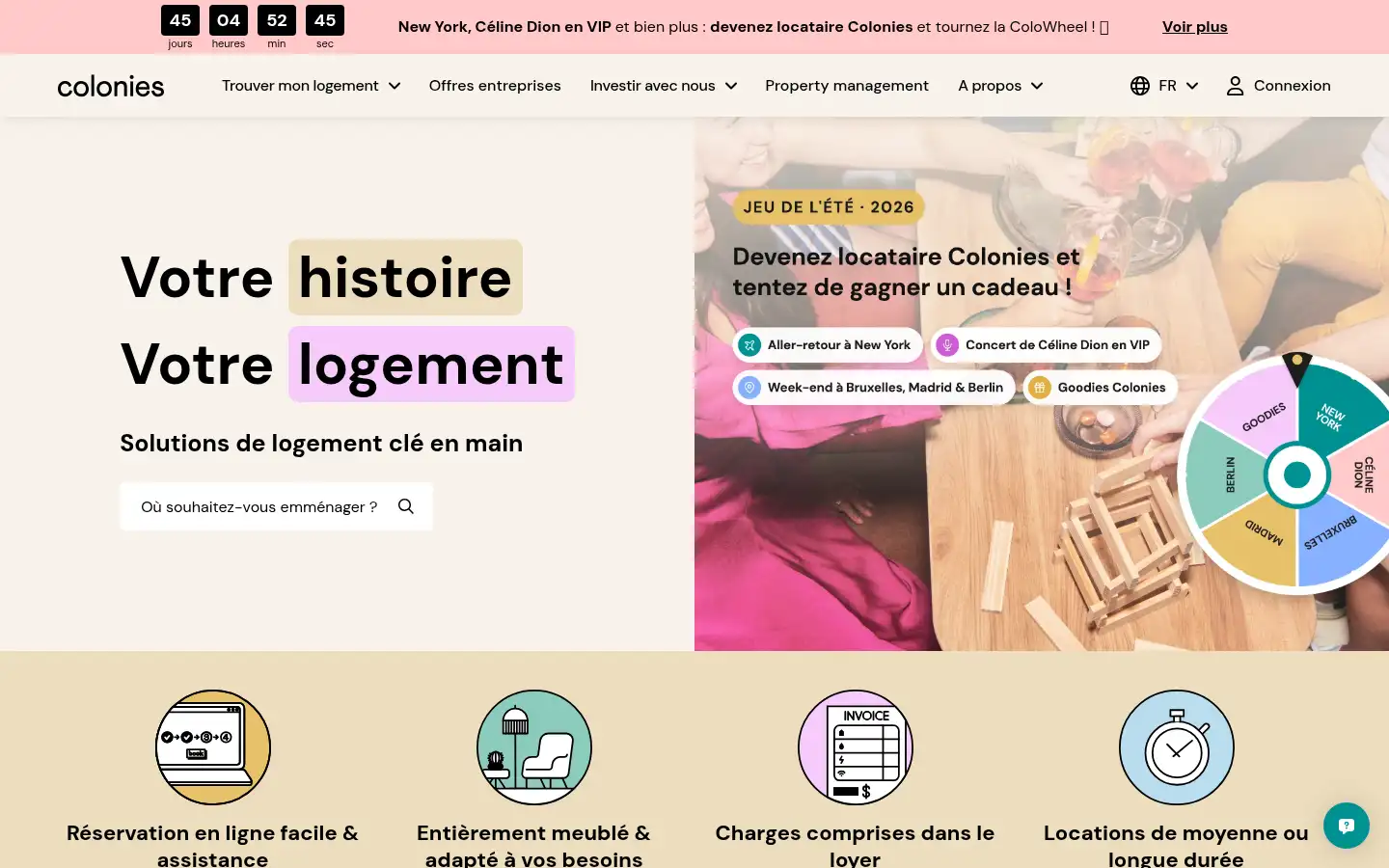 Screenshot of livecolonies.com