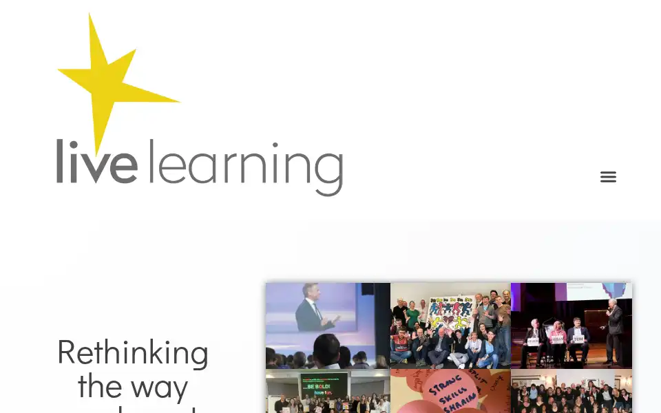Screenshot of livelearning-online.com