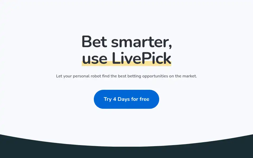 Screenshot of livepick.eu