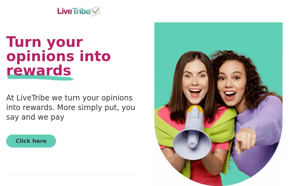 Screenshot of livetribe.com
