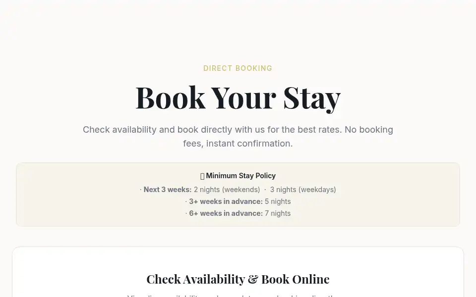 Screenshot of livingostays.com
