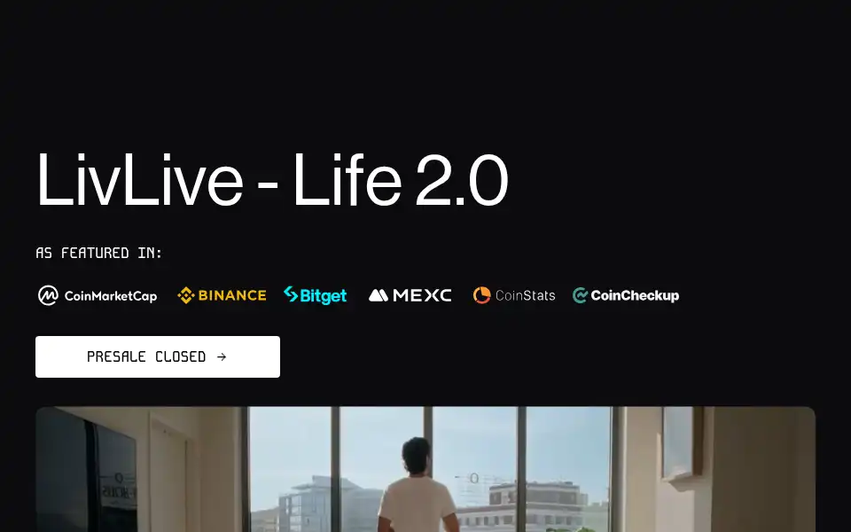 Screenshot of livlive.com