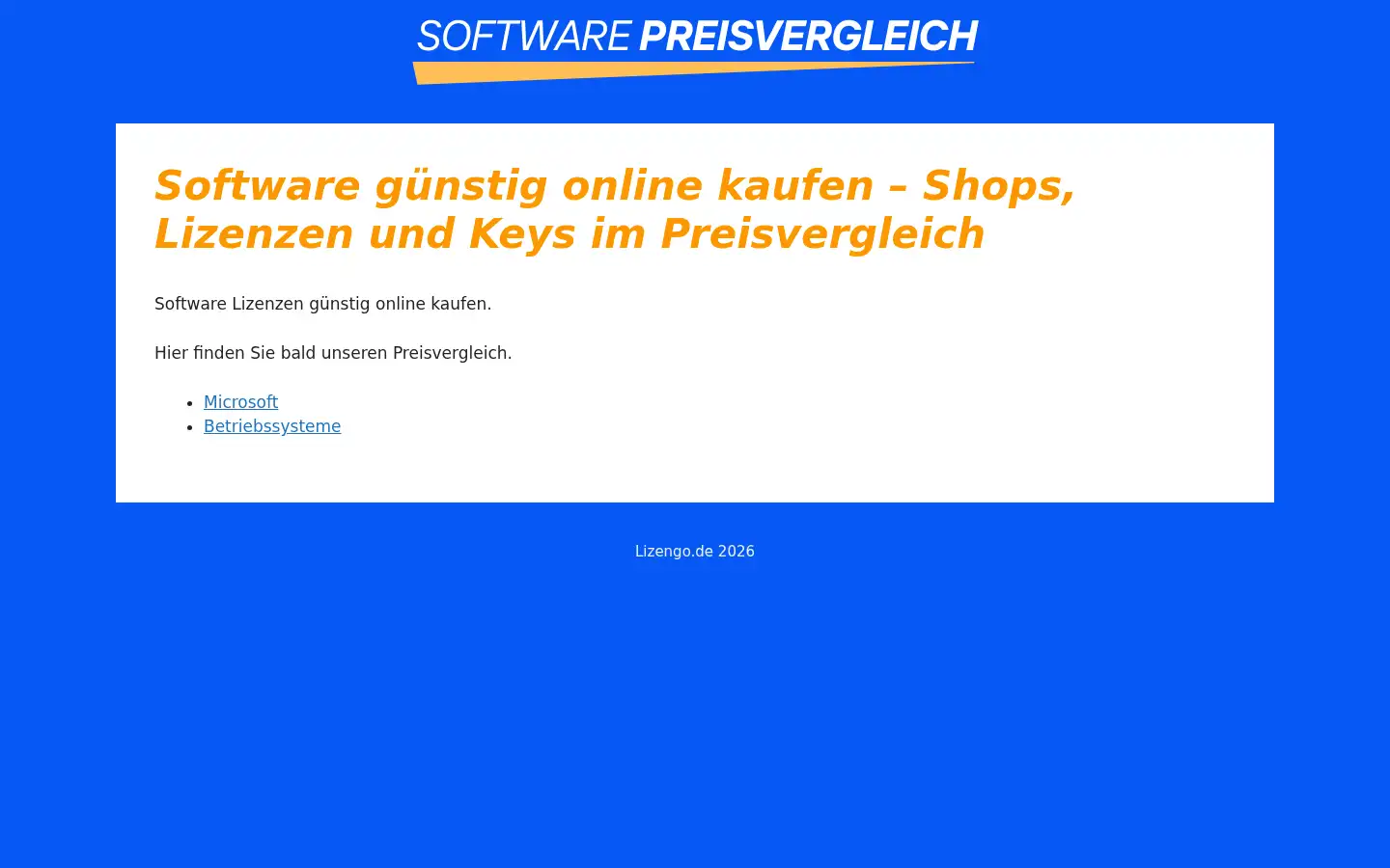Screenshot of lizengo.de