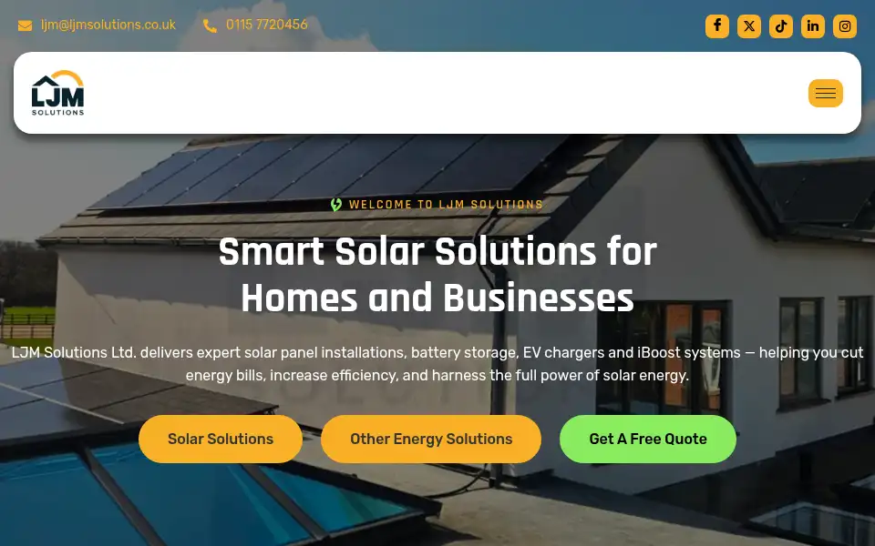 Screenshot of ljmsolutions.co.uk