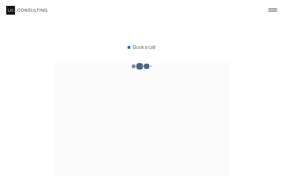 Screenshot of lkiconsulting.io