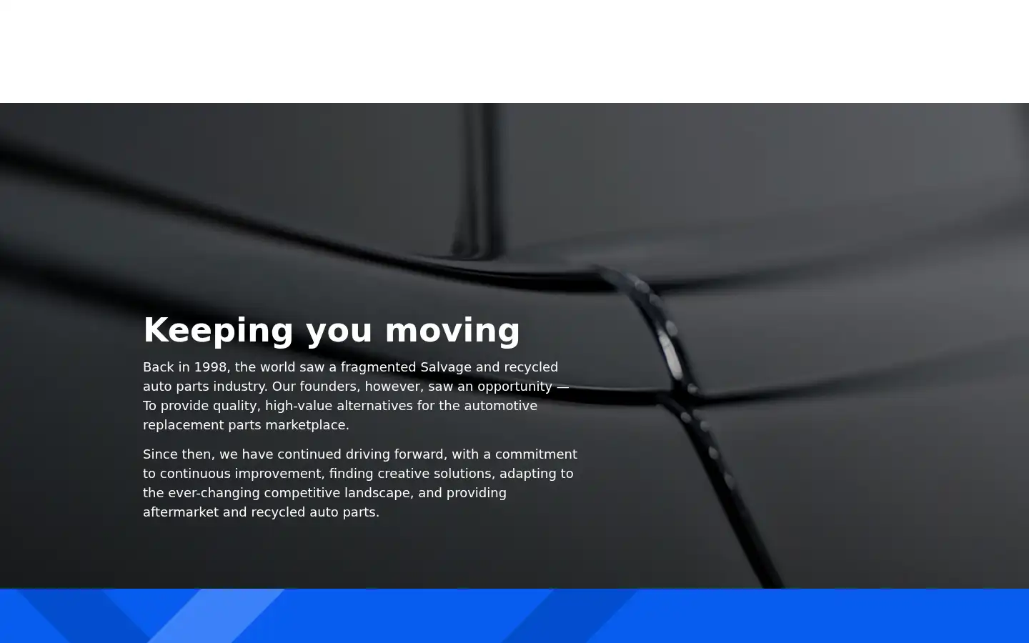 Screenshot of lkqcorp.com