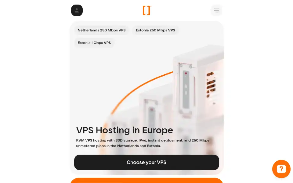 Screenshot of llhost.eu