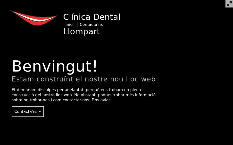 Screenshot of llompartdental.com