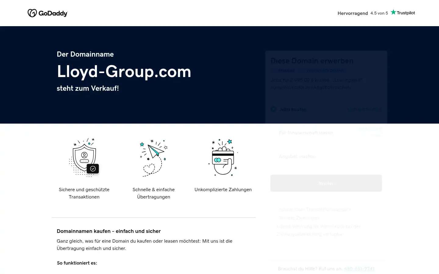 Screenshot of lloyd-group.com