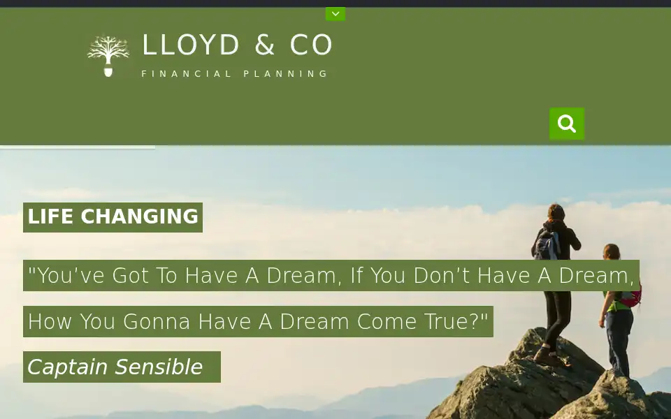 Screenshot of lloydfp.co.uk
