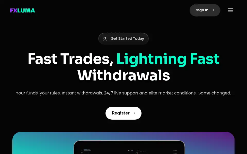 Screenshot of llufx.com