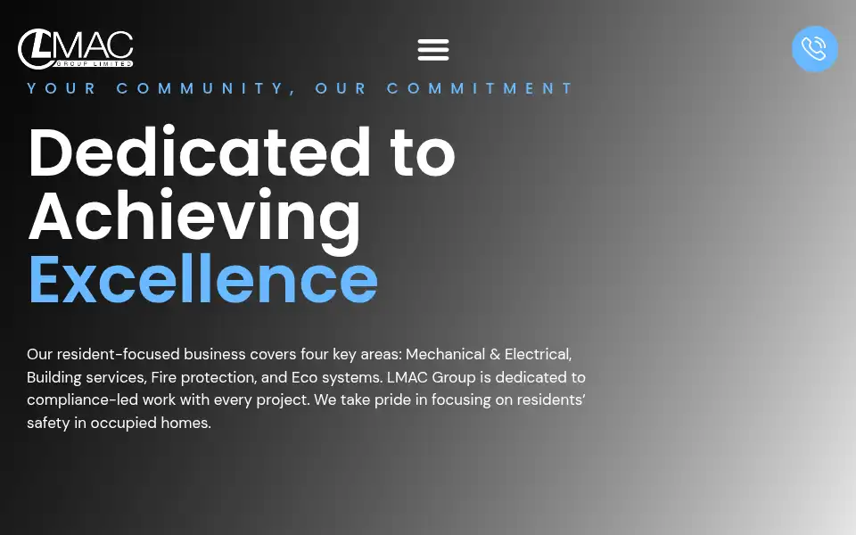 Screenshot of lmacgroup.com