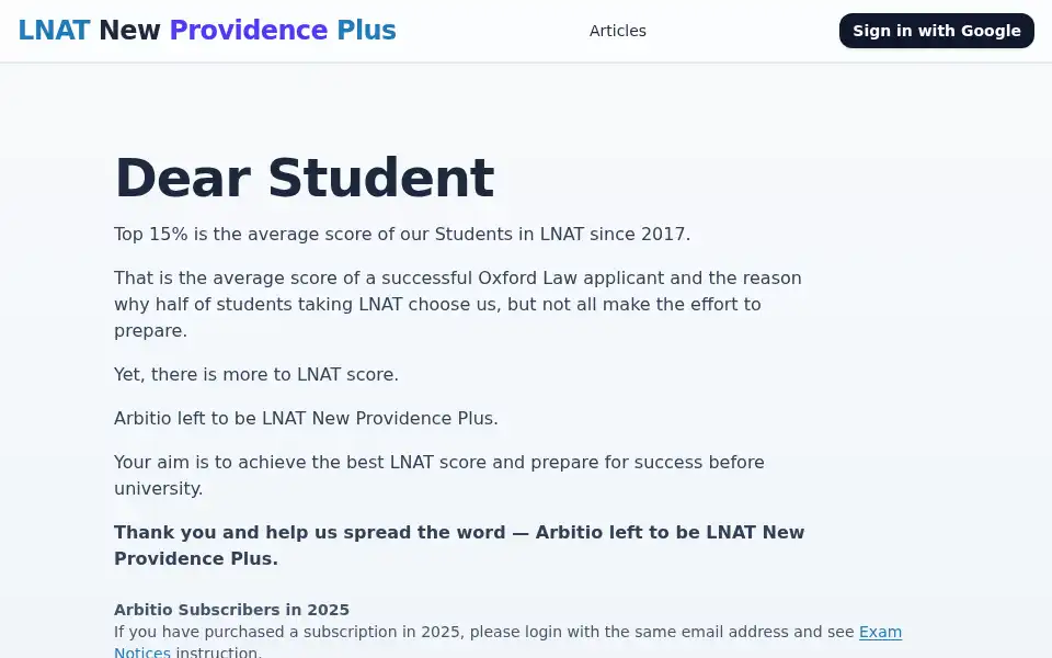 Screenshot of lnatnewprovidenceplus.com