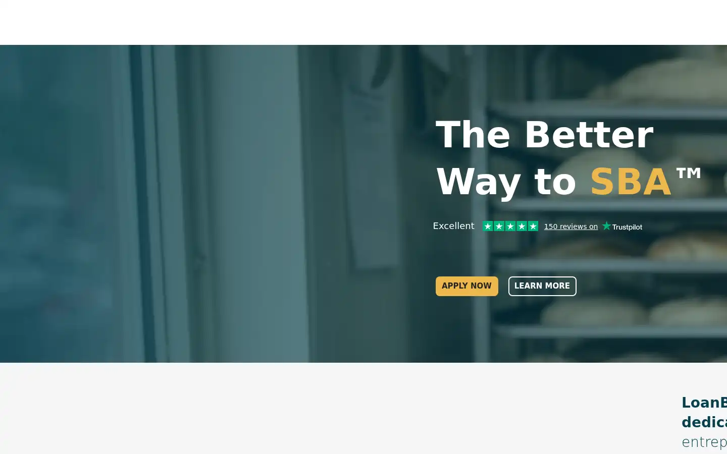 Screenshot of loanbud.com