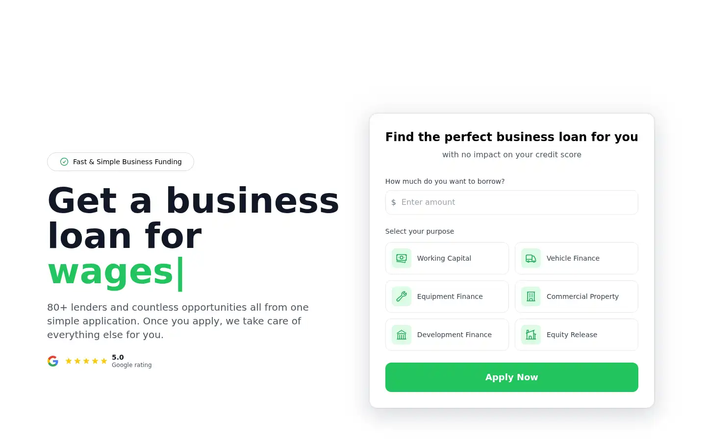 Screenshot of loansone.com.au