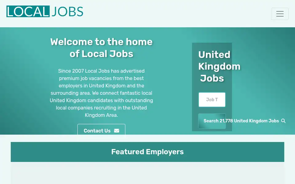 Screenshot of local-jobs.co.uk