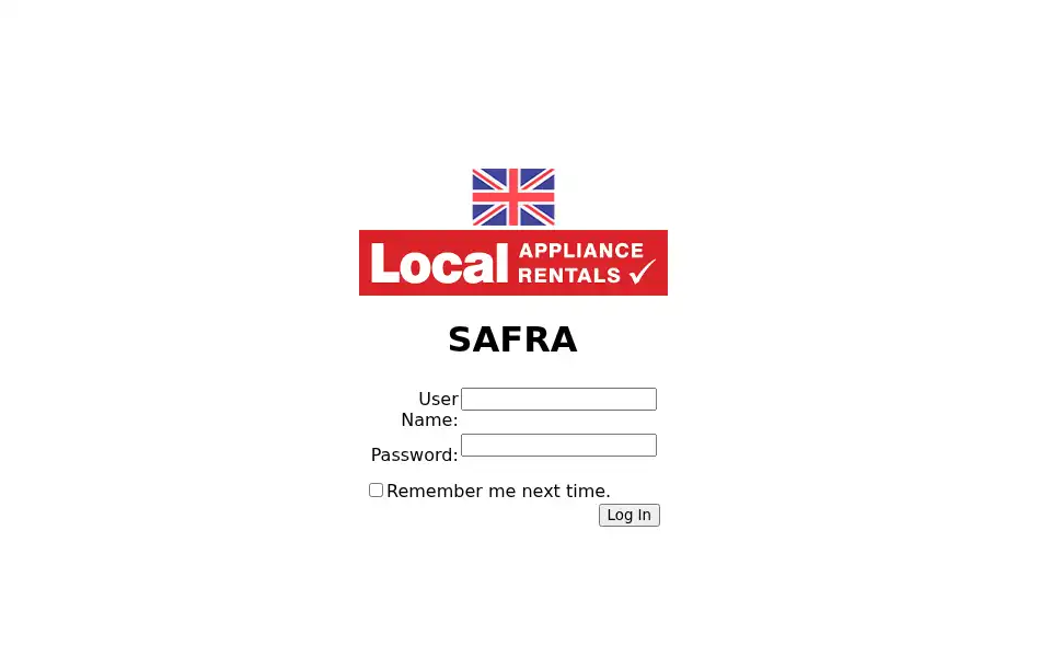 Screenshot of localappliancerentals.co.uk