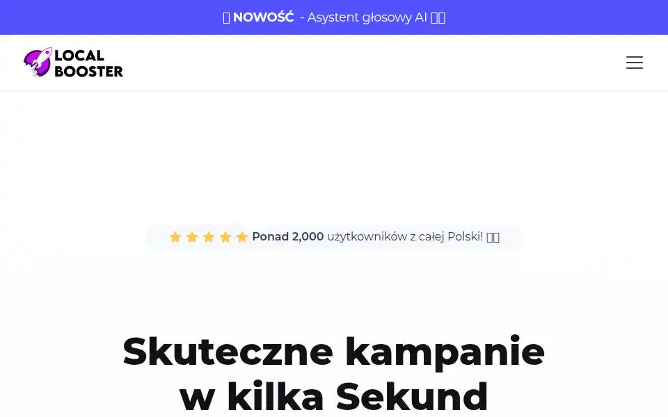 Screenshot of localbooster.pl