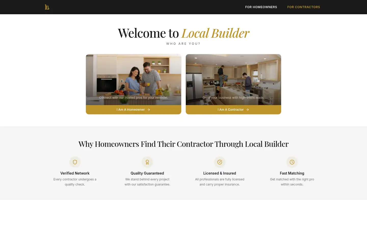 Screenshot of localbuilder.io