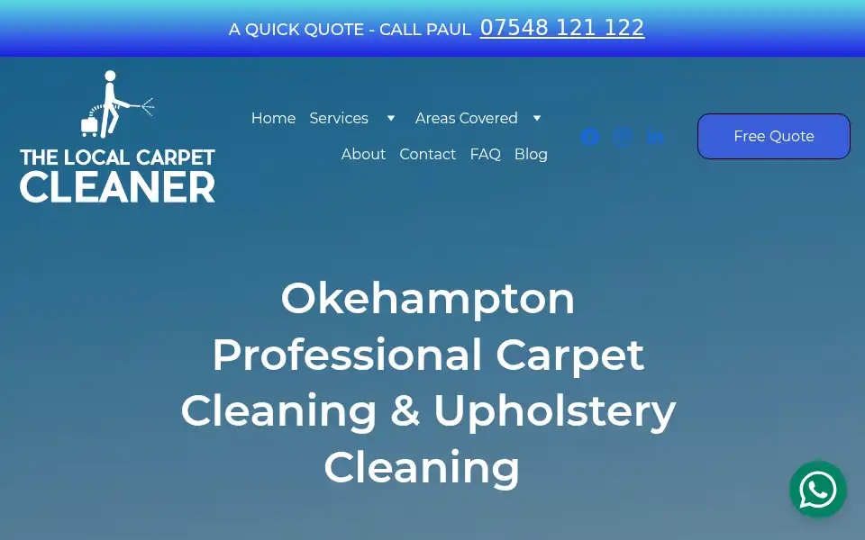 Screenshot of localcarpetcleaner.co.uk